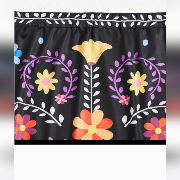 Shein Black Printed Skirt 4XL 20 - Picture 2 of 6